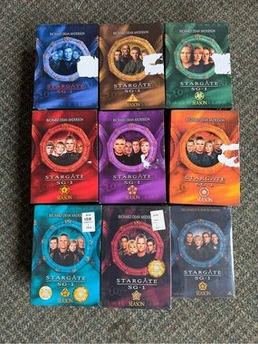 Stargate SG 1 DVD Seasons 1-9